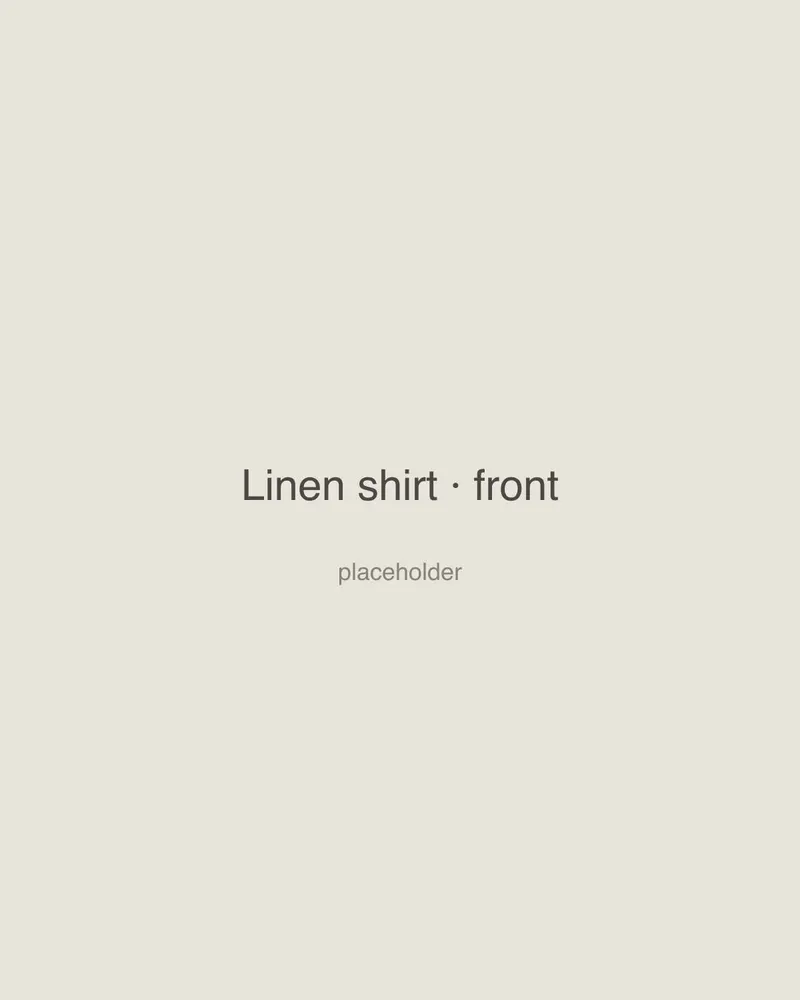 Linen Button-Up Shirt, photo 1 of 3