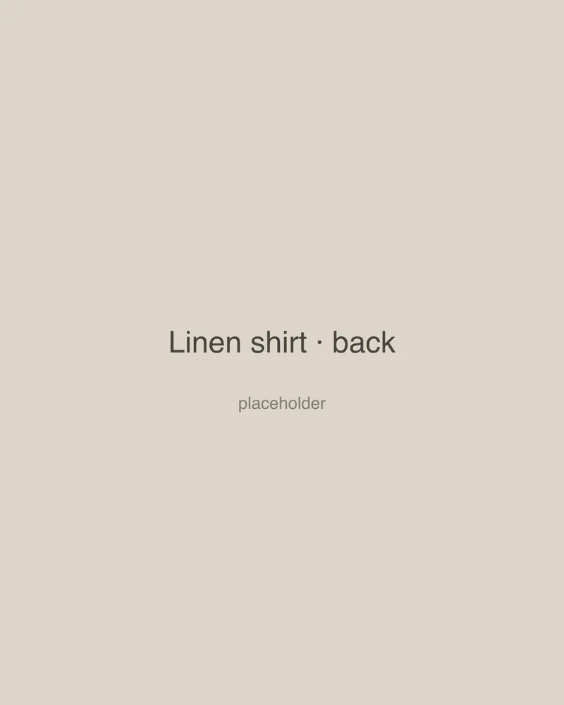 Linen Button-Up Shirt, photo 2 of 3