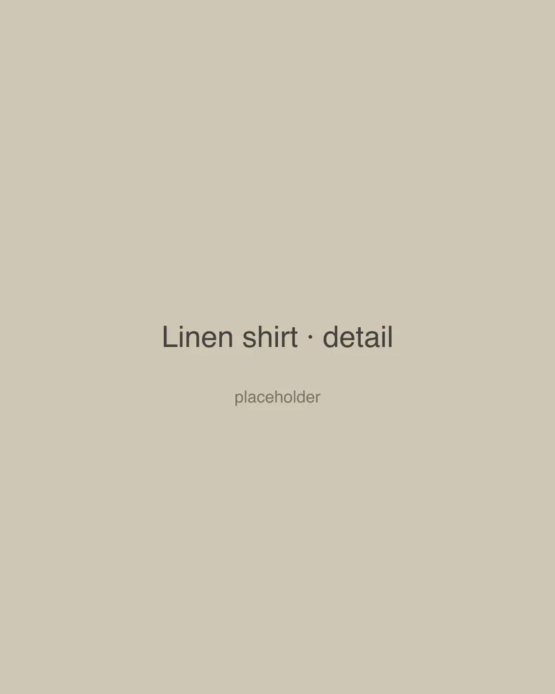 Linen Button-Up Shirt, photo 3 of 3